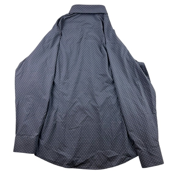 Mizzen Main Leeward Shirt Men's XL Geometric Print Classic Fit Dress Preppy L/S‎ - Picture 2 of 9